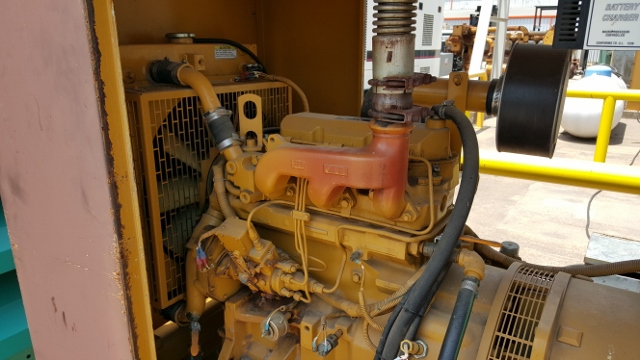 Low Hour John Deere 3029DF120 25KW  Generator Set Item-14929 3