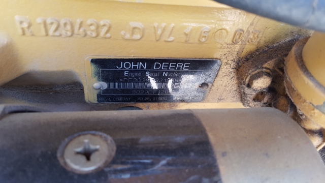 Low Hour John Deere 3029DF120 25KW  Generator Set Item-14929 6