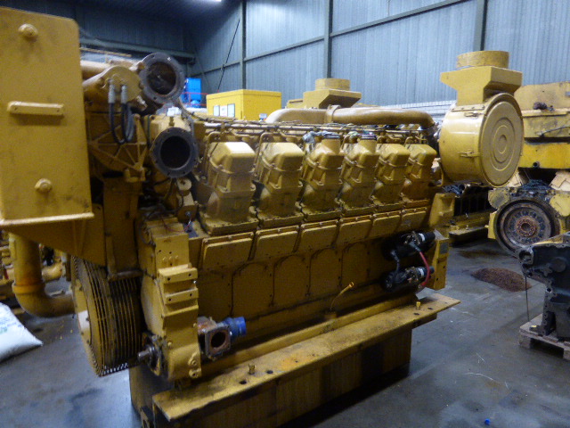 High Hour Runner Caterpillar 3512 DITA 1210HP Diesel  Marine Engine Item-15032 0