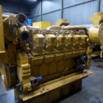 High Hour Runner Caterpillar 3512 DITA 1210HP Diesel  Marine Engine Item-15032 3