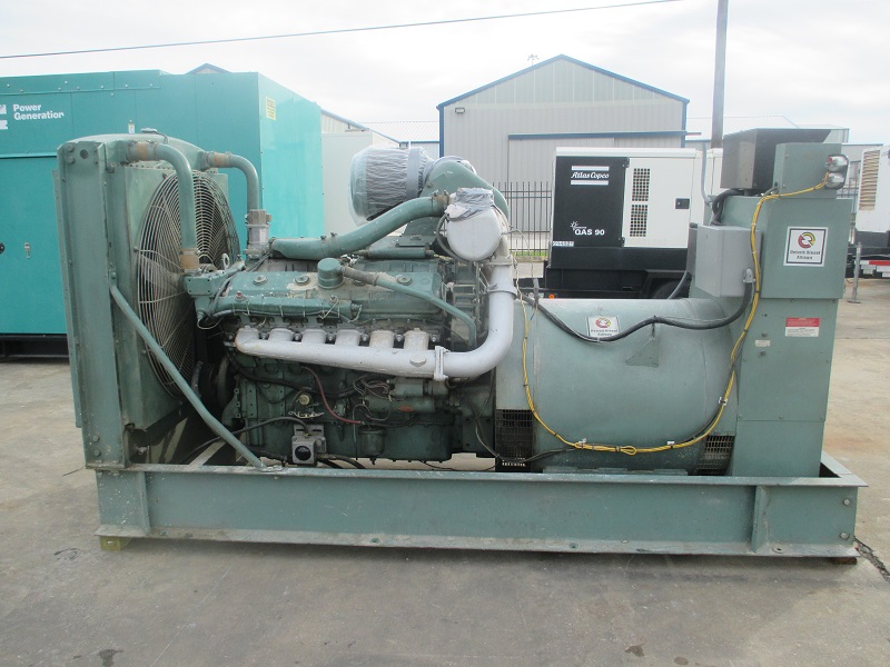 Good Used Detroit Diesel 12V71T 375KW  Generator Set Item-15053 0
