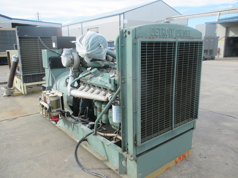 Good Used Detroit Diesel 12V71T 375KW  Generator Set Item-15053 4