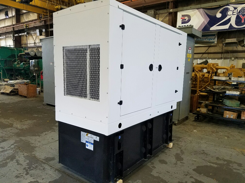 New John Deere 4045HF285 125KW  Generator Set Item-15710 0