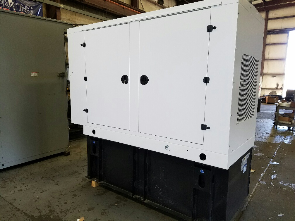 New John Deere 4045HF285 125KW  Generator Set Item-15710 1