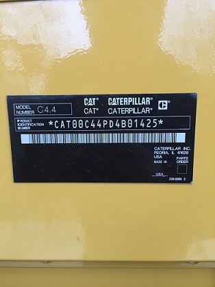 Like New Caterpillar C4.4 100KW  Generator Set Item-15711 6