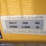Low Hour Perkins 1797/1500 100KW  Generator Set Item-15713 5