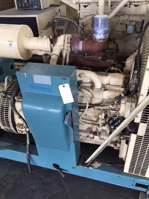 Good Used John Deere 6059TF001 100KW  Generator Set Item-15714 6