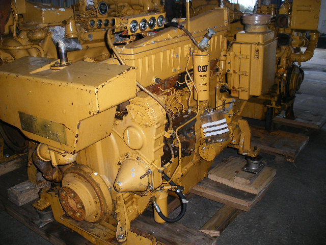 High Hour Runner Caterpillar 3406 DITA 400HP Diesel  Marine Engine Item-13555 1