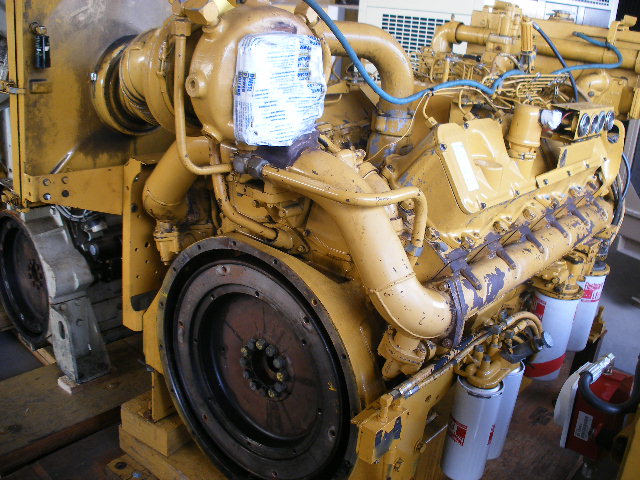 High Hour Runner Caterpillar 3412 DIT 540HP Diesel  Marine Engine Item-13795 1