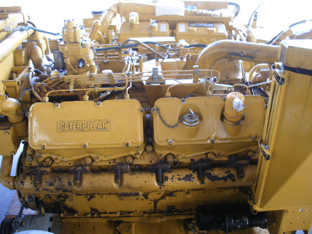 High Hour Runner Caterpillar 3412 DIT 540HP Diesel  Marine Engine Item-13795 3