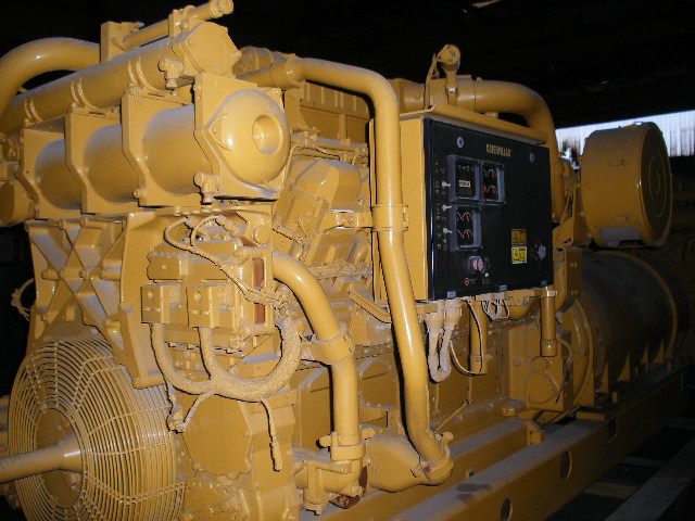 New Surplus Caterpillar 3512C 1100KW  Generator Set Item-13909 1
