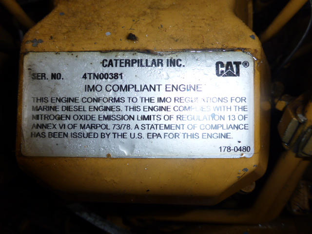 High Hour Runner Caterpillar 3512B 1575HP Diesel  Marine Engine Item-14642 6