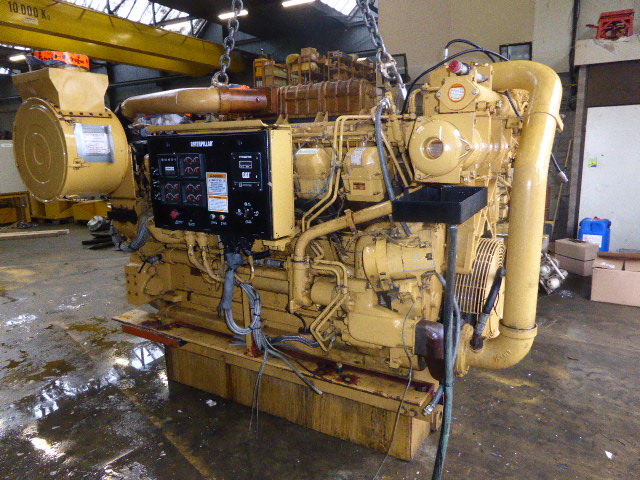 High Hour Runner Caterpillar 3512B 1575HP Diesel  Marine Engine Item-14642 4