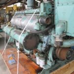 High Hour Detroit Diesel 12V149 NA 700HP Diesel  Marine Engine Item-14837 2