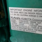 Like New Kubota D1703 15KW  Generator Set Item-14936 1