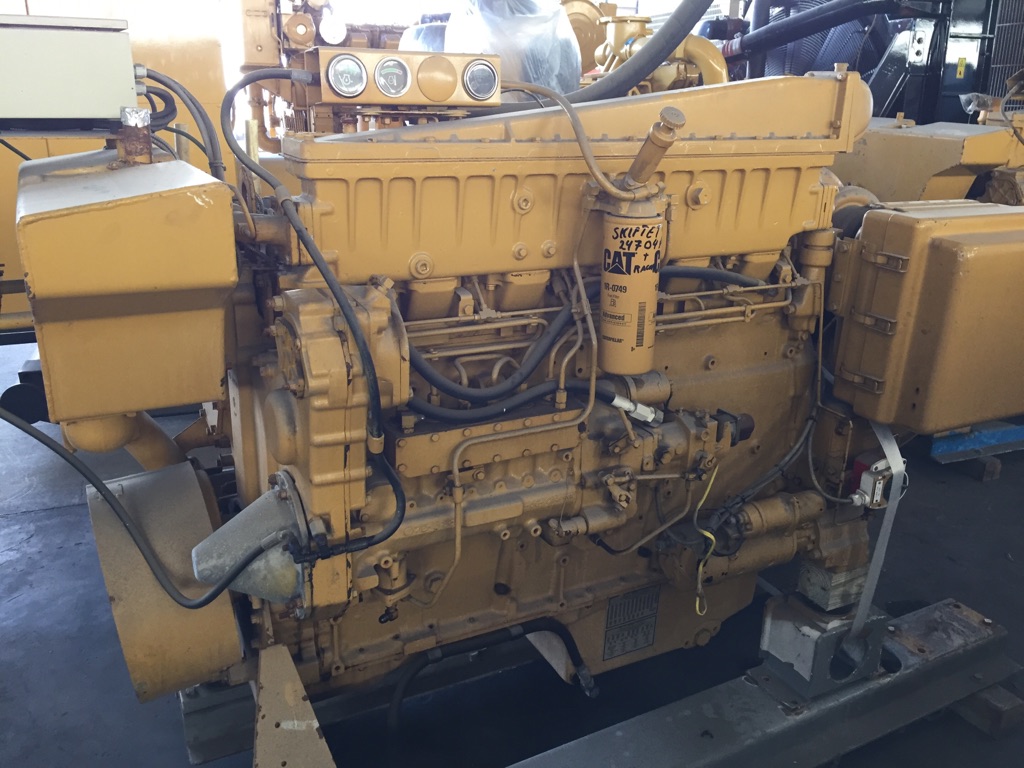 Good Used Caterpillar 3406 DITA 462HP Diesel  Marine Engine Item-14942 1