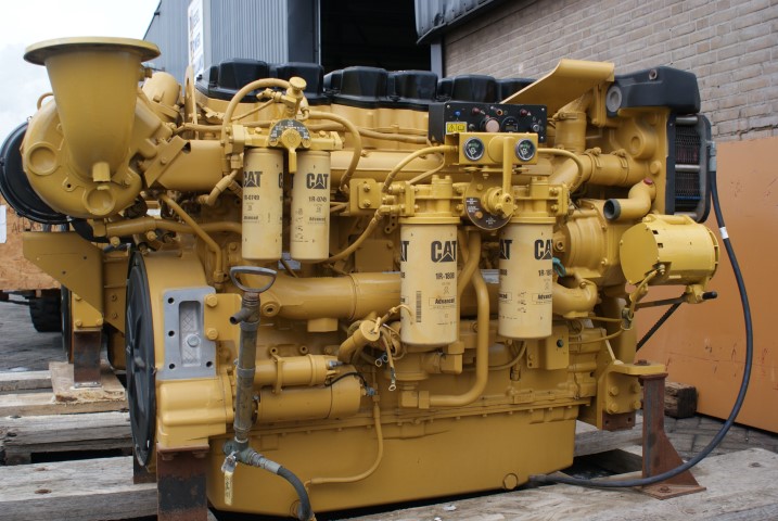 New Surplus Caterpillar C18 ACERT 479HP Diesel  Marine Engine Item-15137 4