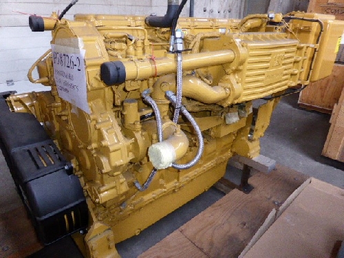 New Surplus Caterpillar C18 ACERT 600HP Diesel  Marine Engine Item-15277 4