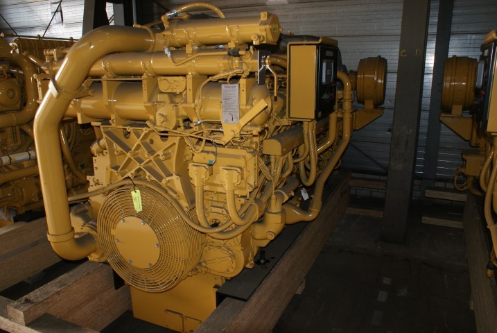 New Surplus Caterpillar 3516C 2000HP Diesel  Marine Engine Item-15335 3