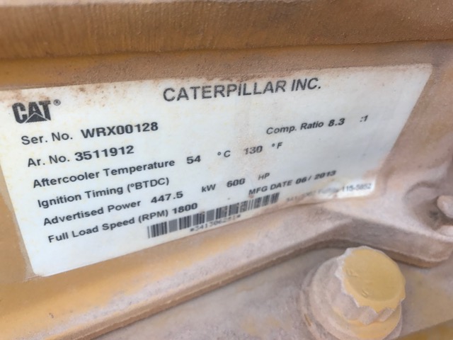Good Used Caterpillar CG137-12 400KW  Generator Set Item-15581 5