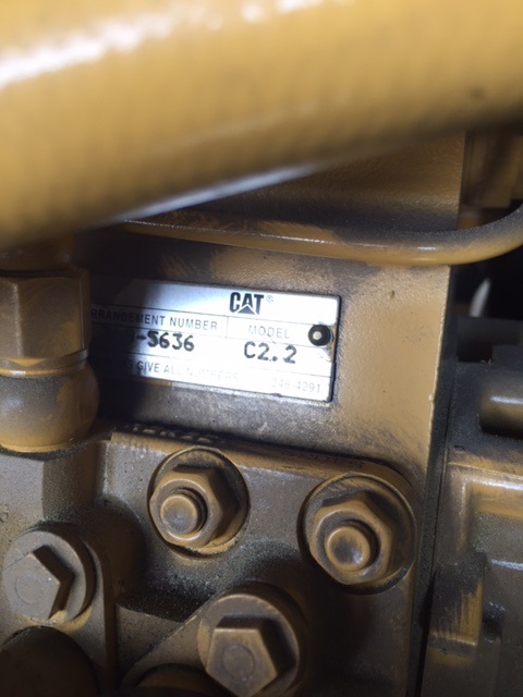New Surplus Caterpillar C2.2 20KW  Generator Set Item-15594 6