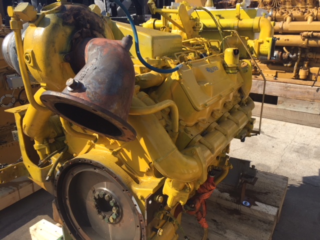 High Hour Runner Caterpillar 3408 DITA 480HP Diesel  Marine Engine Item-15789 3