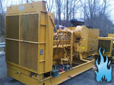 Low Hour Caterpillar G3412 350KW  Generator Set Item-09960 0