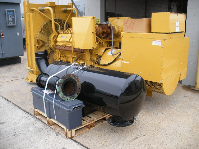 Low Hour Caterpillar 3412 DITA 700KW  Generator Set Item-13459 1