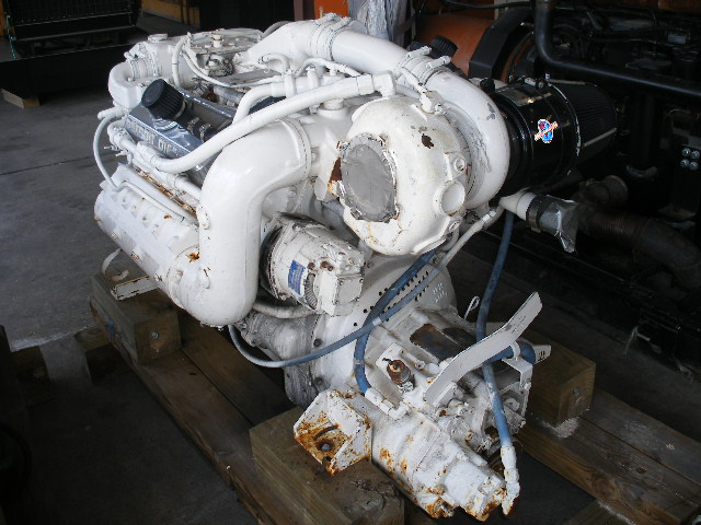 Good Used Detroit Diesel 6V-92TIB 475HP Diesel  Marine Engine Item-14071 2