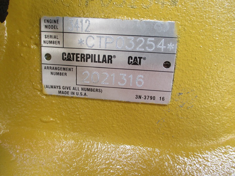 New Caterpillar G3412 TA 350KW  Generator Set Item-14524 5