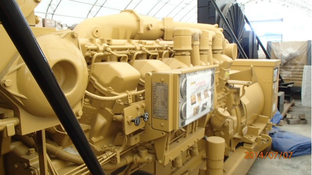 New Surplus Caterpillar 3512 1020KW  Generator Set Item-14600 4
