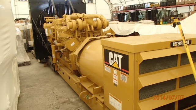 New Surplus Caterpillar 3512 1020KW  Generator Set Item-14600 7