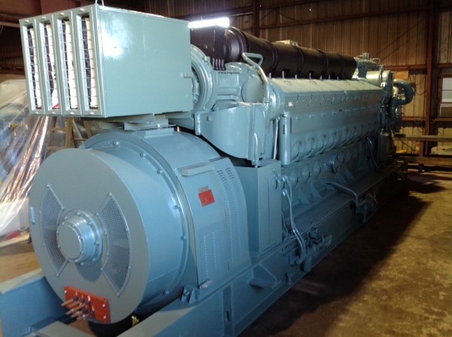 Good Used EMD 20-645-E4B 2600KW  Generator Set Item-14976 6