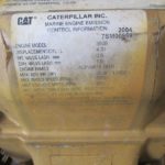High Hour Runner Caterpillar 3508B 1000HP Diesel  Marine Engine Item-14983 1