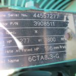 Low Hour Cummins 6CTA8.3-G 175KW  Generator Set Item-15115 5