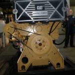 New Surplus Caterpillar C18 Marine 275KW  Generator Set Item-15138 1