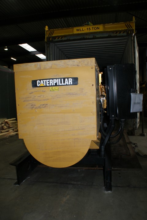 New Surplus Caterpillar C18 Marine 275KW  Generator Set Item-15138 3