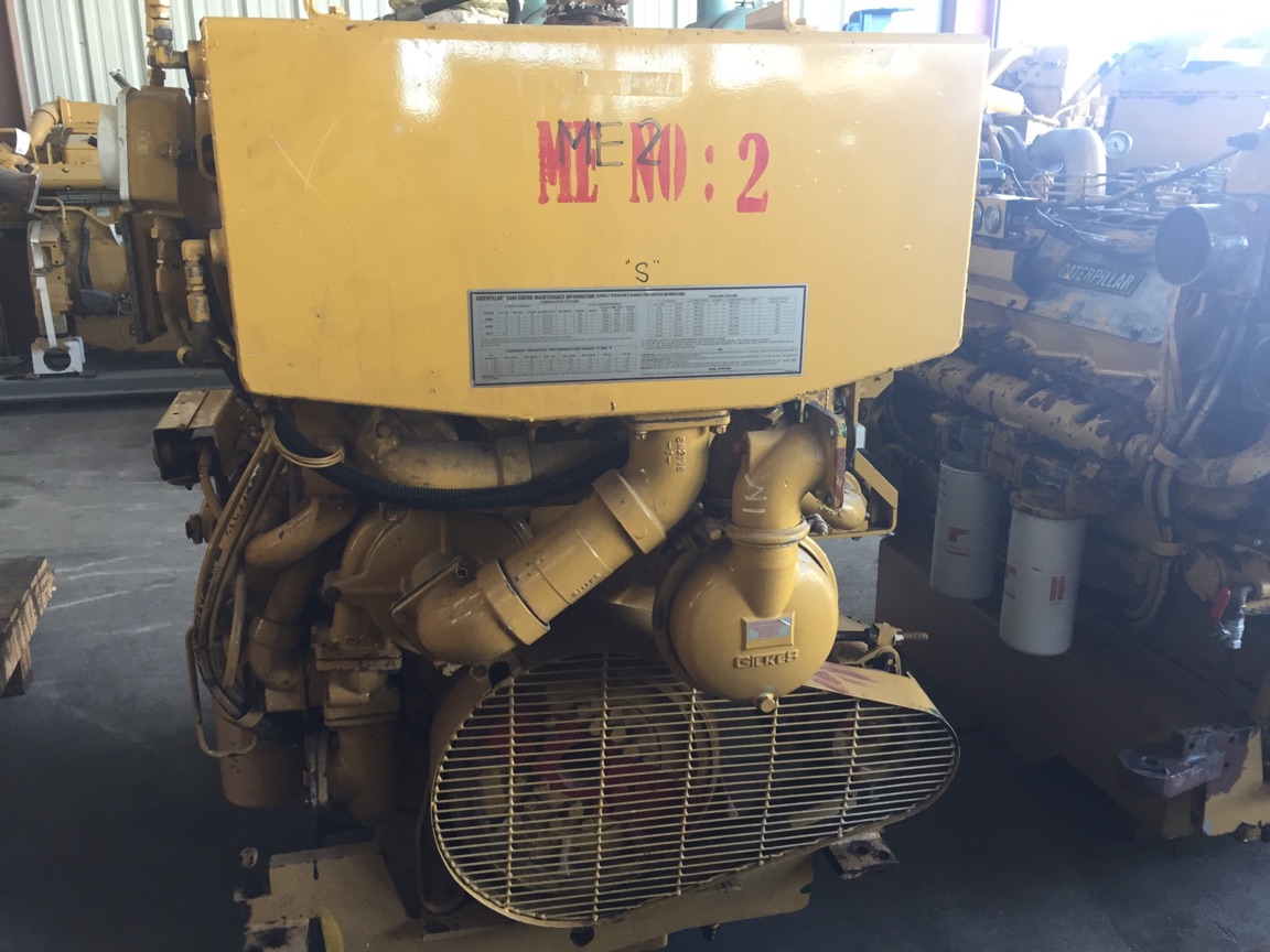 Good Used Caterpillar 3412D DITTA 750HP Diesel  Marine Engine Item-15193 4
