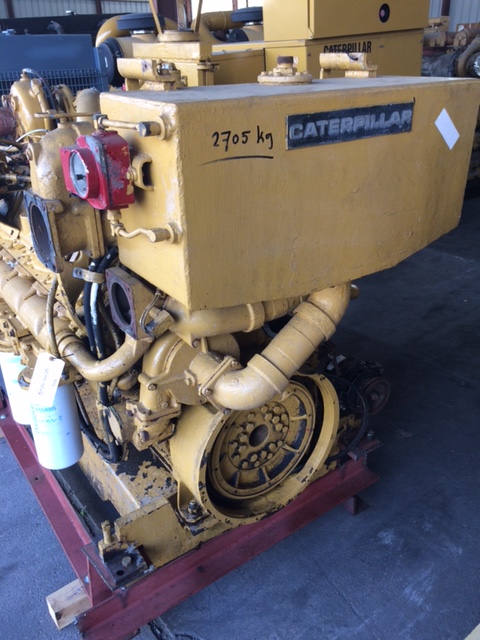 High Hour Runner Caterpillar 3412 DIT 540HP Diesel  Marine Engine Item-15377 1