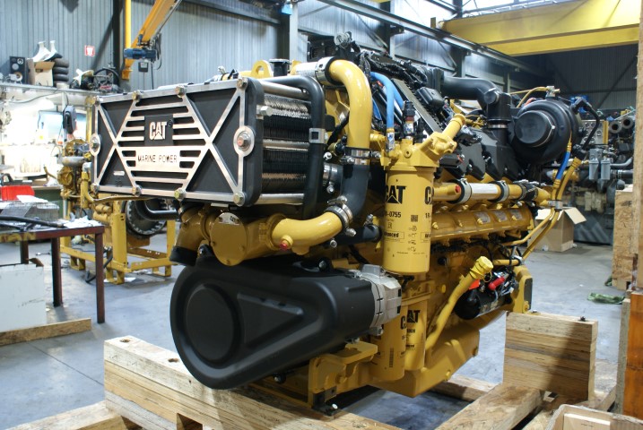 New Surplus Caterpillar C32 ACERT 1600HP Diesel  Marine Engine Item-15430 0