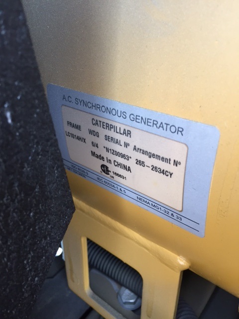 New Surplus Caterpillar C1.5 12KW  Generator Set Item-15592 4