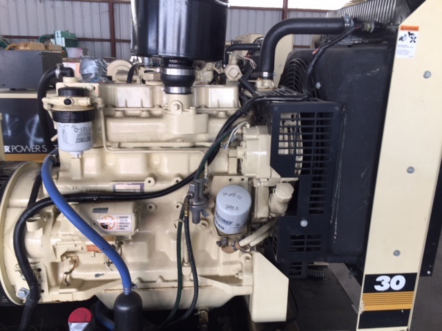 Low Hour John Deere 4039DF 35KW  Generator Set Item-15820 1