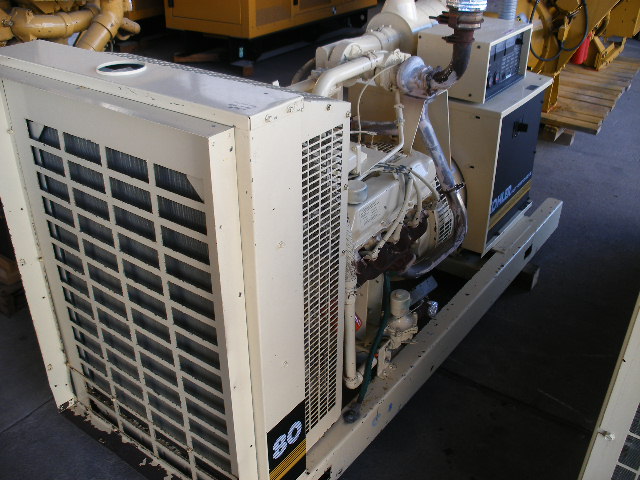 Low Hour Ford LSG-8751-6005-A 80KW  Generator Set Item-13859 1