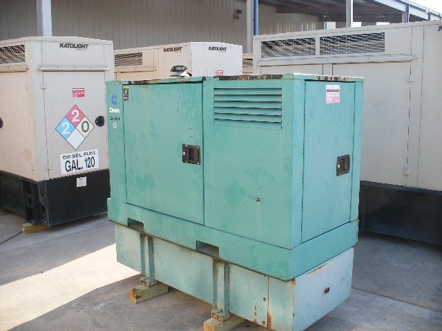 Low Hour Kubota F2803 25KW  Generator Set Item-14088 0