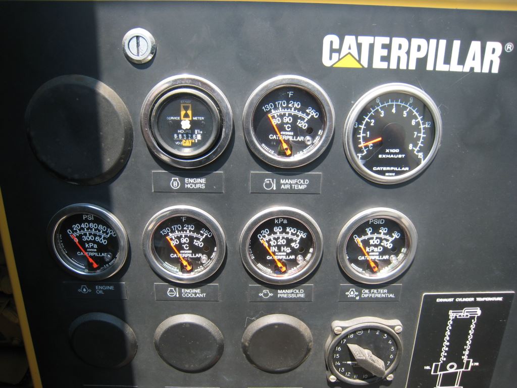 Low Hour Caterpillar G3516SITA 1000KW  Generator Set Item-14641 1