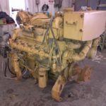 High Hour Runner Caterpillar 3408B 357HP Diesel  Marine Engine Item-14700 0