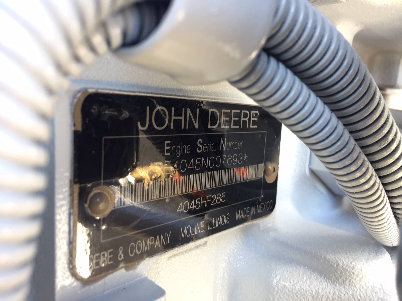 New John Deere 4045HF285 125KW  Generator Set Item-15865 9