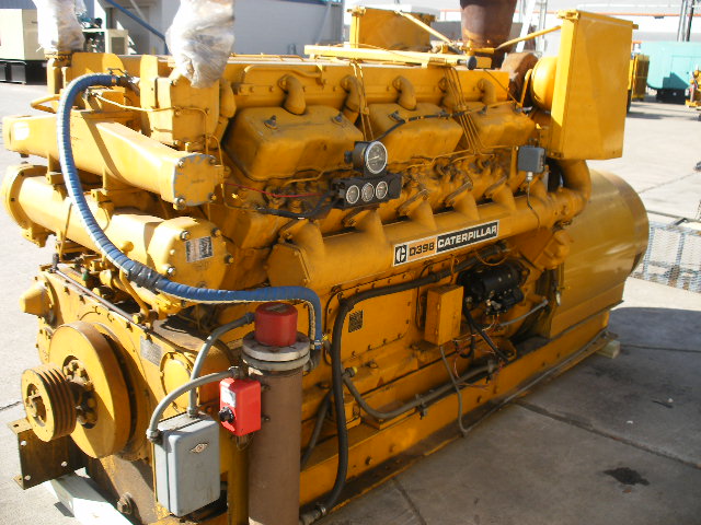 Low Hour Caterpillar D398 600KW  Generator Set Item-13972 1