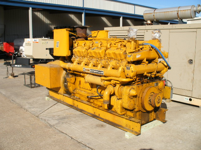 Low Hour Caterpillar D398 600KW  Generator Set Item-13972 2