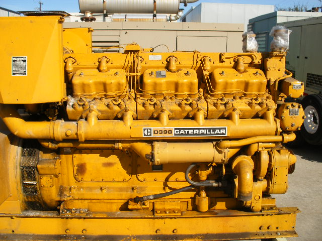 Low Hour Caterpillar D398 600KW  Generator Set Item-13972 3